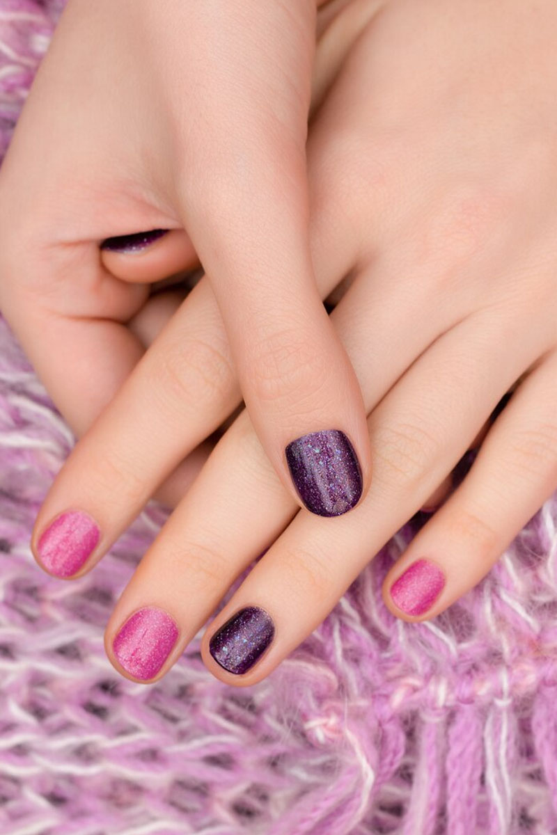 uñas, gel acrílicas